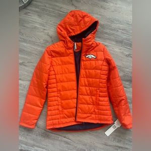 Women’s Broncos puffer style jacket